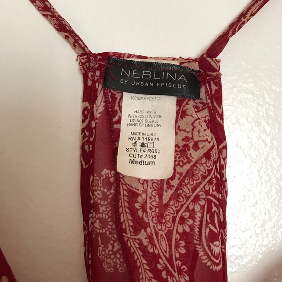 Red Tank Top - Picture 2 of 3